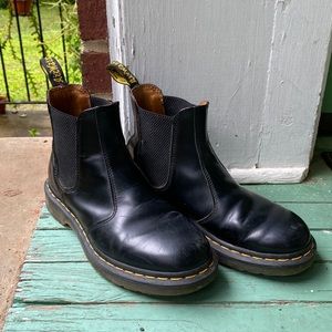 dr. martens chelsea ankle boots